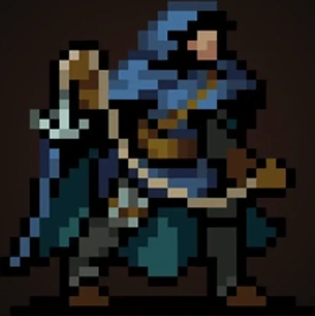 Lyssa Revenya pixel-art portrait