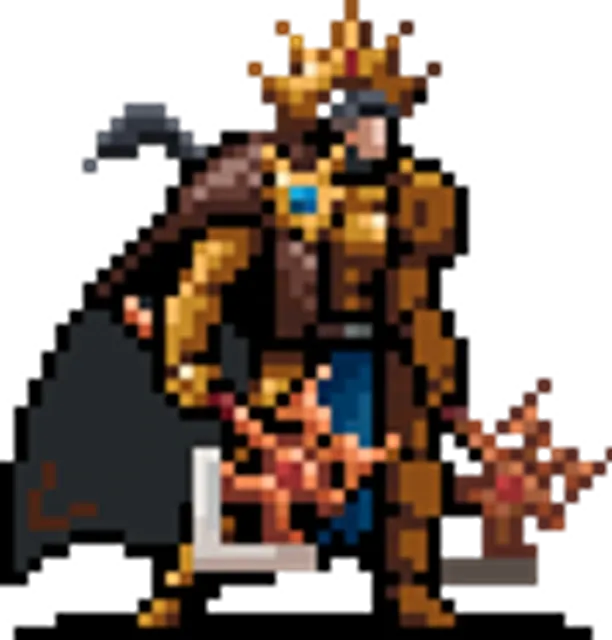 Neave Blacktalon pixel-art portrait
